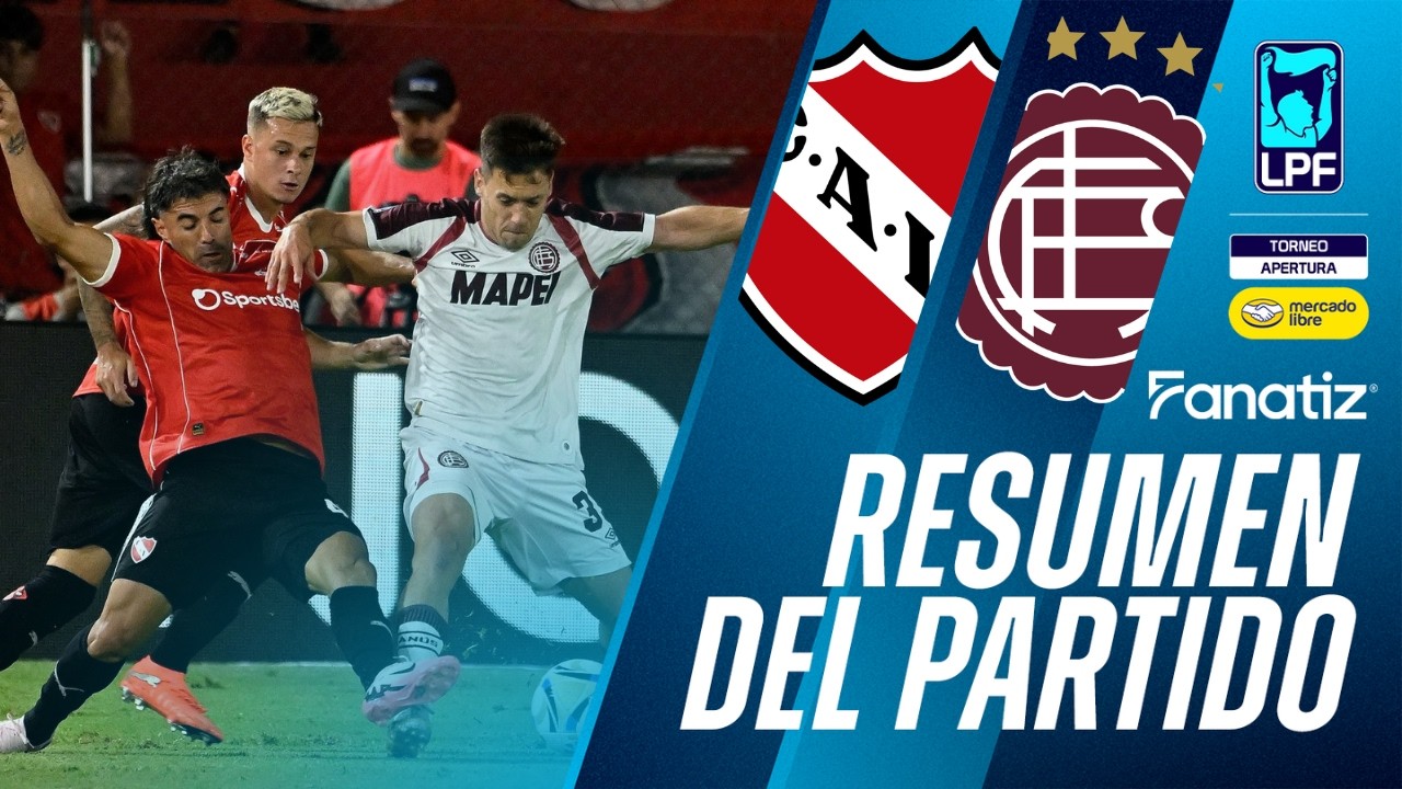 Independiente 2-0 Lanus - Resumen del Partido | #TorneoApertura2026