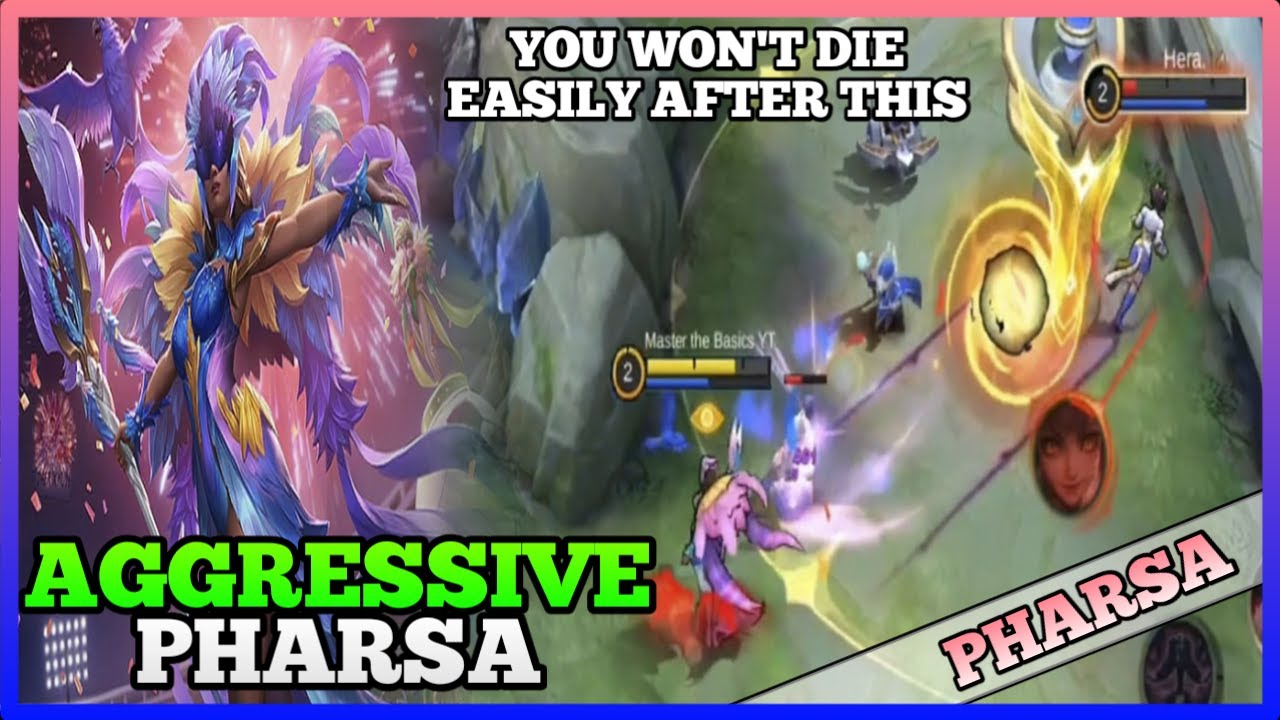 Be an Aggressive Pharsa and Reduce Your Deaths | Master the Basics | Pharsa Gameplay | MLBB