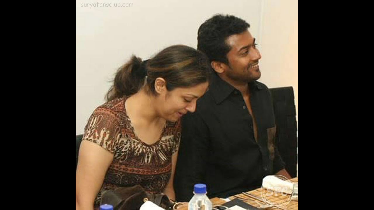 SURYA  and JYOTHIKA unseen rare real life pics ( must watch it)