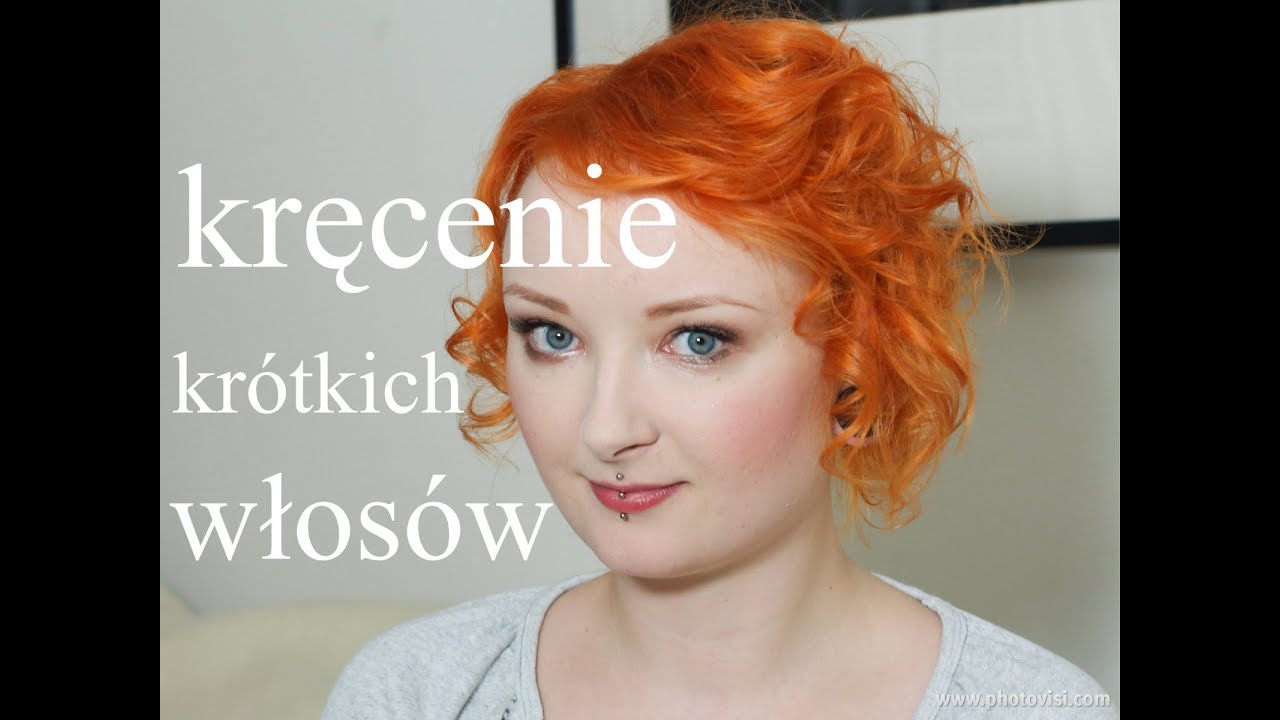 KRĘCENIE CIENKICH I KRÓTKICH WŁOSÓW Z RED LIPSTICK MONSTER