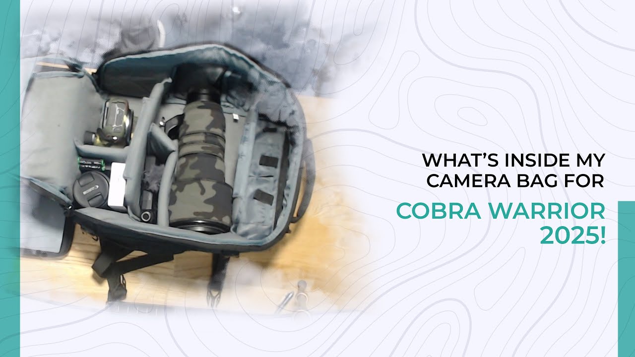 What's Inside My Camera Bag for Cobra Warrior 2025?