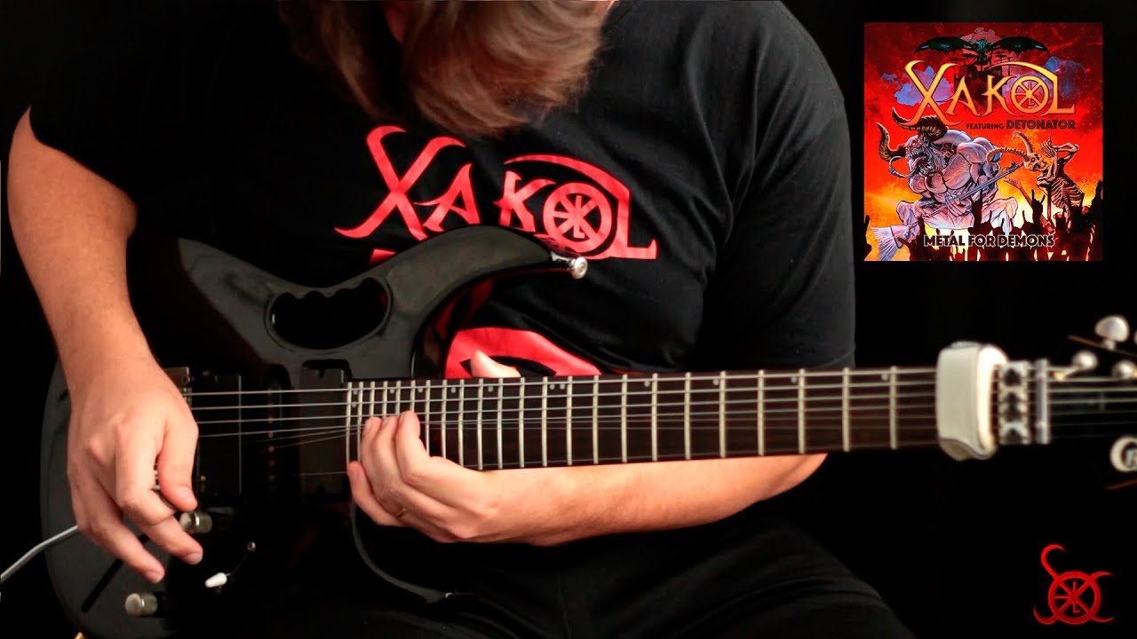 Metal for Demons (ft. Detonator) guitar solo play-through by Andr&eacute; Freitas