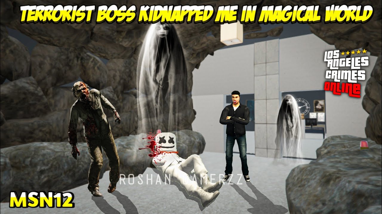 TERRORIST BOSS KIDNAPPED ME IN A MAGICAL WORLD LOS ANGELES CRIMES MISSION #12