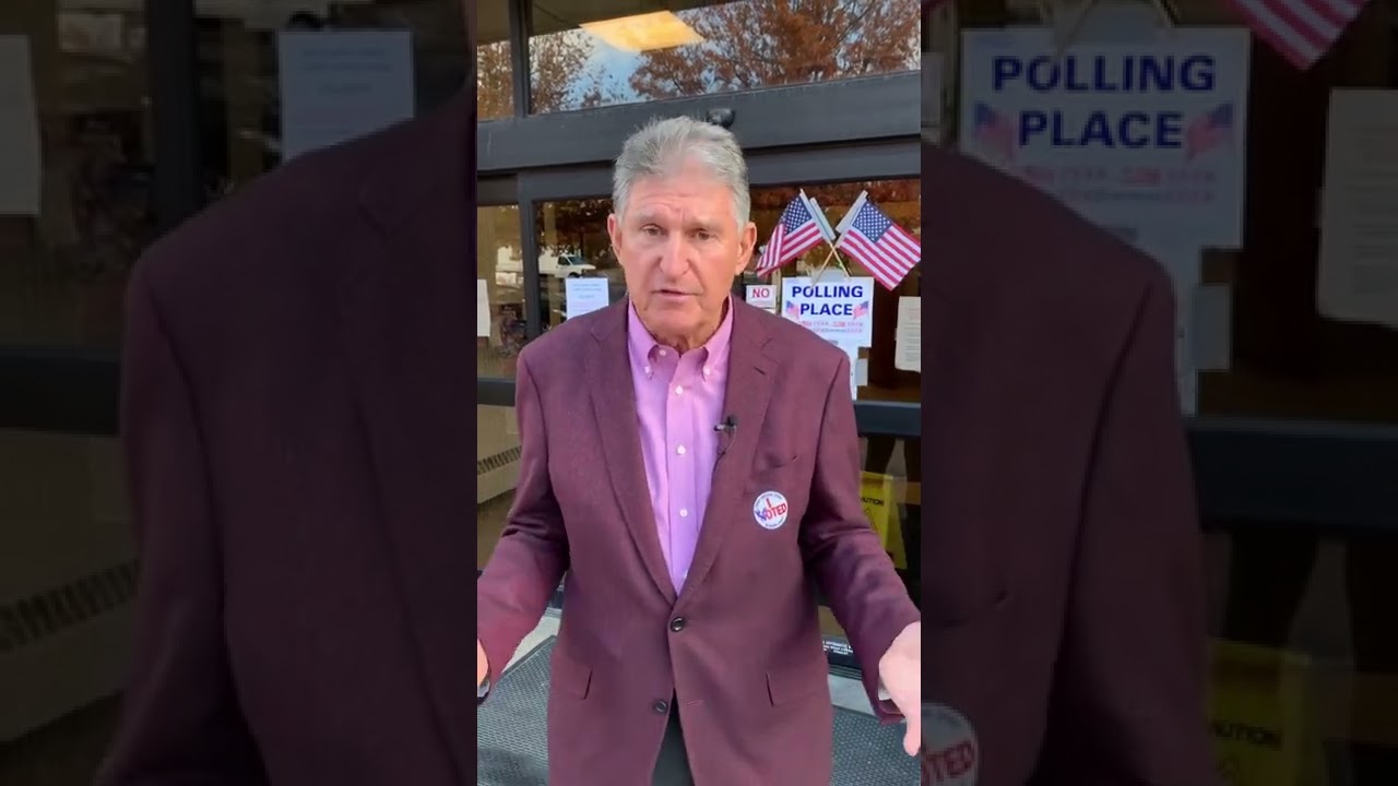 Manchin Encourages West Virginians to Vote