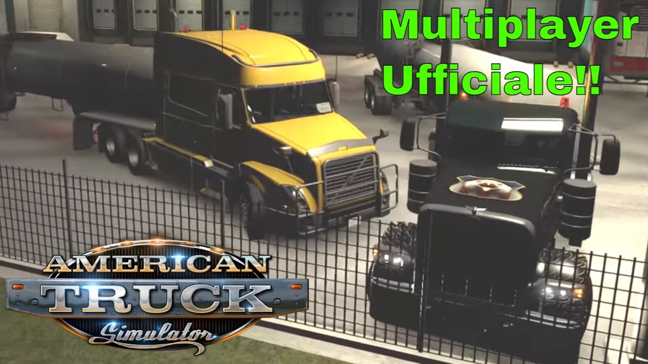 PROVIAMO IL MULTIPLAYER UFFICIALE CON PODERAK - AMERICAN TRUCK SIMULATOR GAMEPLAY ITA