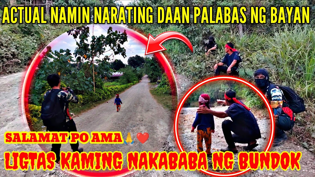 ACTUAL NAMIN NARATING KALSADA PALABAS NG BAYAN🙏❤️ SALAMAT PO AMA🙏❤️#SURVIVAL #FB.JHON REY AD VENTURE