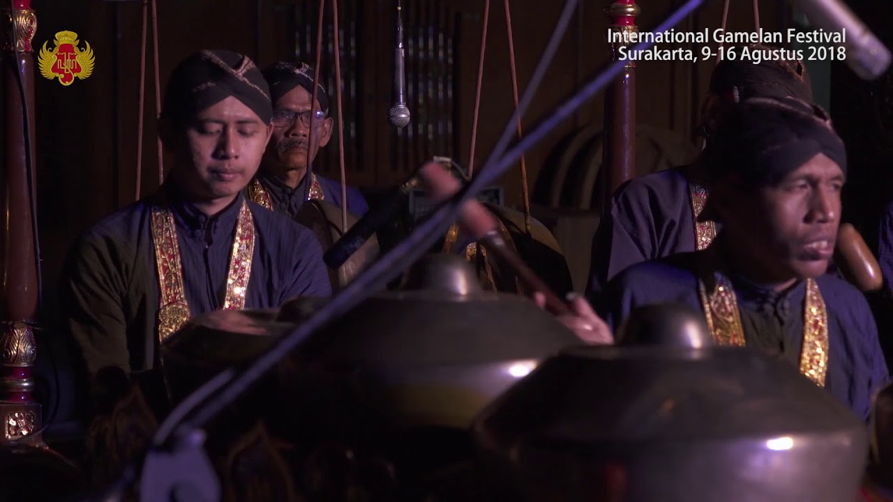 KHP Kridhomardowo dalam International Gamelan Festival, Solo 2018