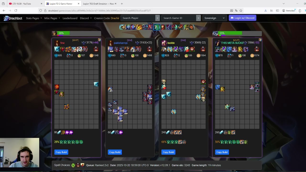 Game Review/Coaching #8, Elo 3k+ Top player lobby, MM: Fiesta