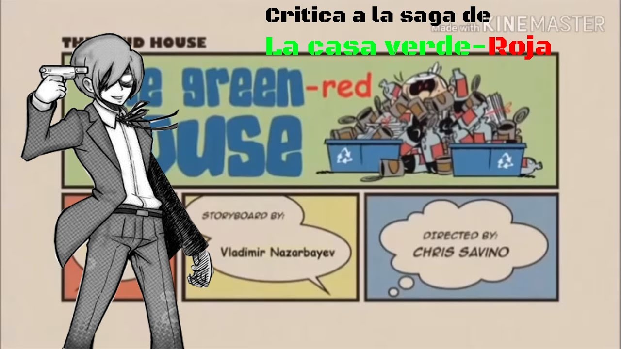 Criticando a la saga de La casa verde-roja|Crítica a la Creepyloud de The Loud Channel|