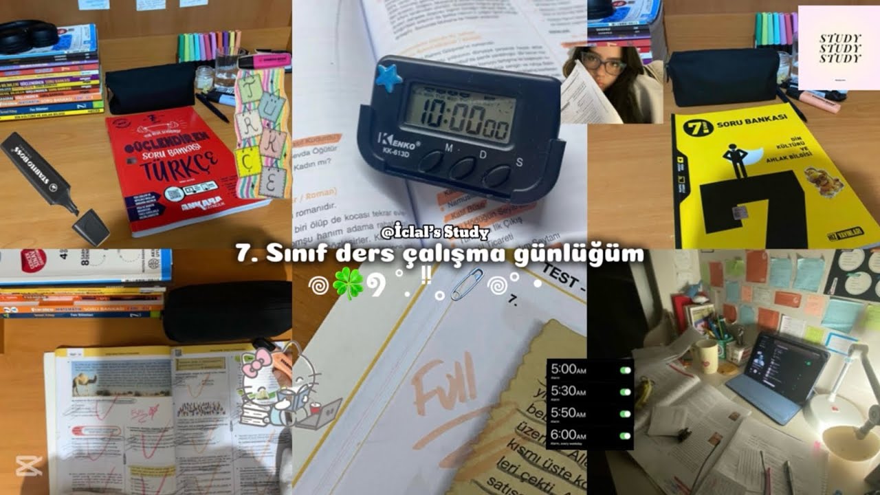 7. Sınıf gece çaışması#1🩶📖