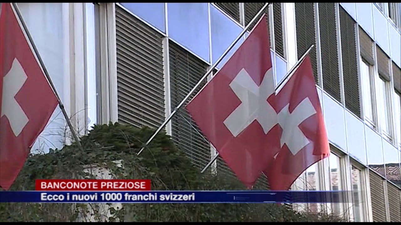 Etg - Ecco la nuova (preziosa) banconota da 1000 franchi svizzeri