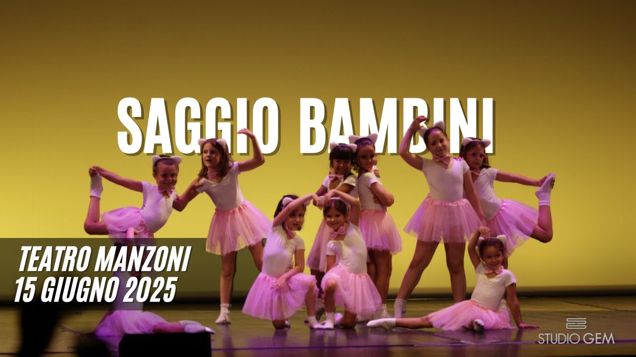 SAGGIO BAMBINI - Teatro Manzoni - 15 giugno 2025