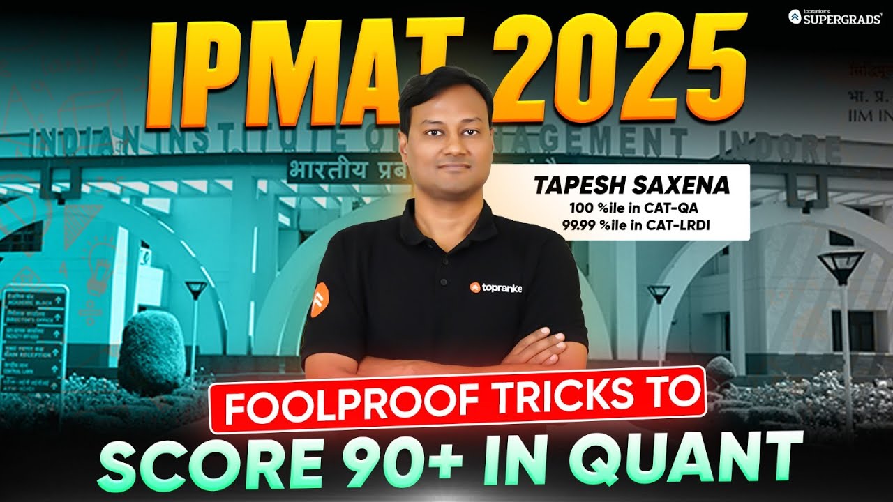 How to Score 90+ in IPMAT Quant 🤔| Foolproof Tips & Tricks Every Student Should Know ⚠️