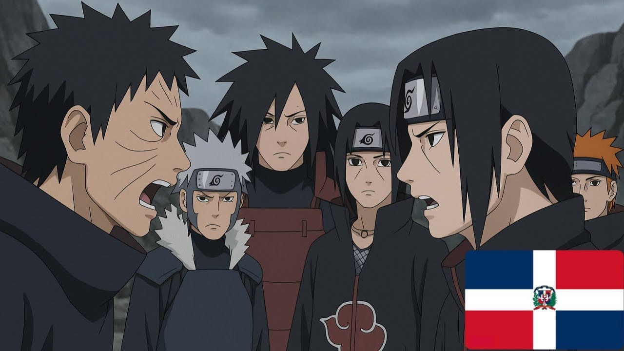 Los uchihas y el Chisme🤣🇩🇴 (parodia completa) | Naruto Dominicano