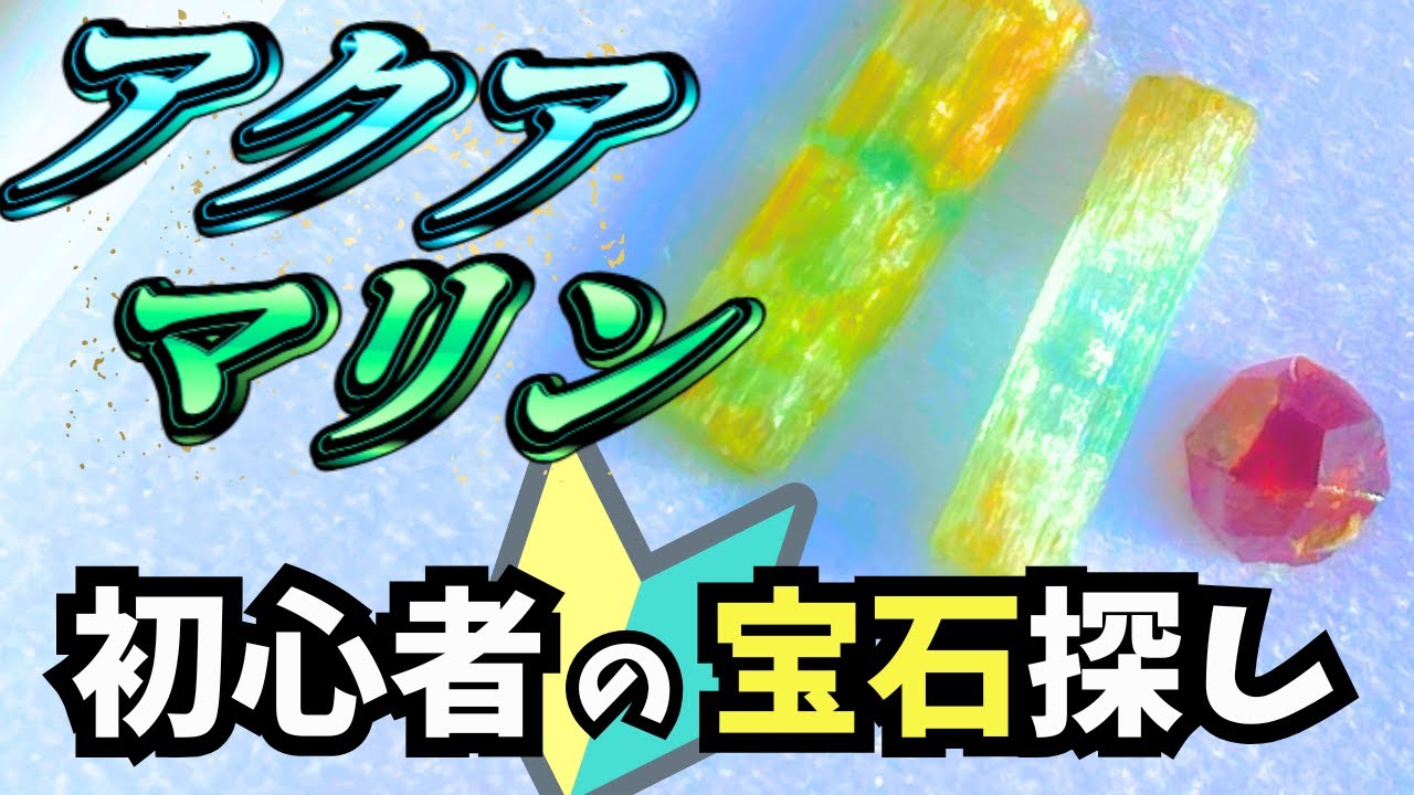 【宝石】日本でアクアマリンと1月の誕生石を同時に探せるか挑戦しました
