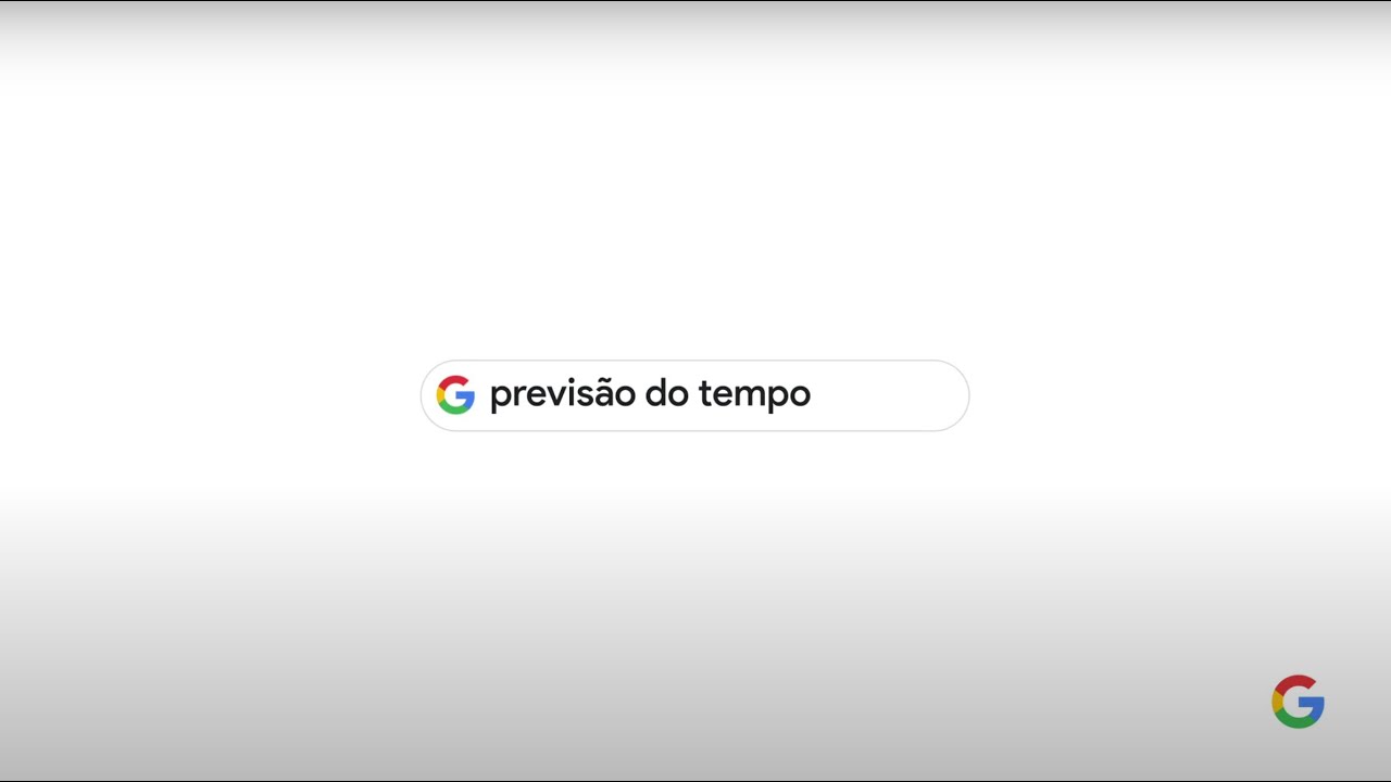 Quer saber a previsão do tempo? Dá seus Google