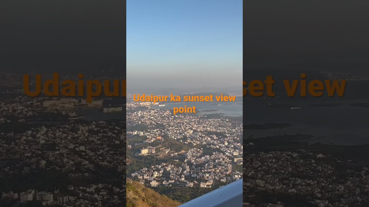 #udaipur ka #sunset #view #point #rajasthan #tajlakepalace #Hoteloberoi #tajhotels #jaipurnews