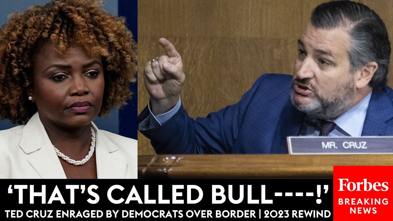 'That Was A Lie!': Ted Cruz Gets Enraged By Democrats' Claims About U.S.-Mexico Border | 2023 Rewind