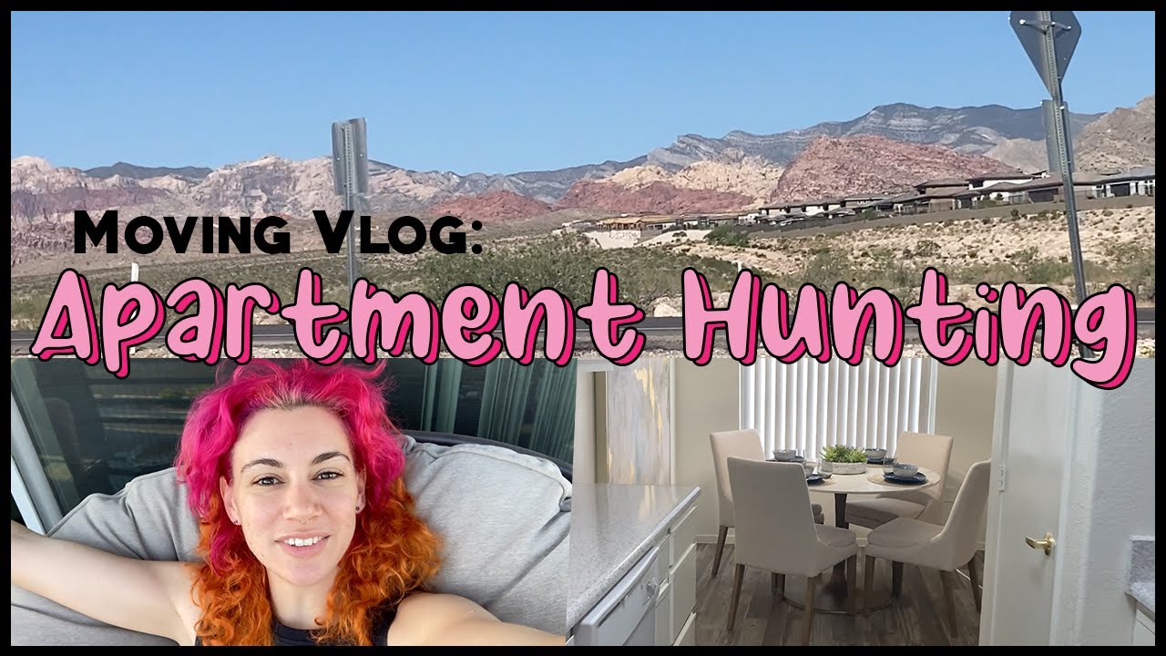 MOVING VLOGS: Apartment hunting and exploring Las Vegas!
