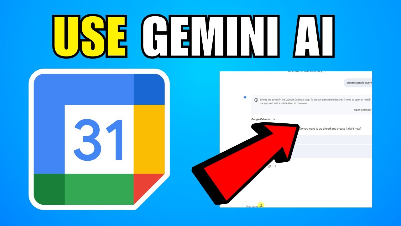 How To Use Gemini AI With Google Calendar (2026) (Complete Guide)