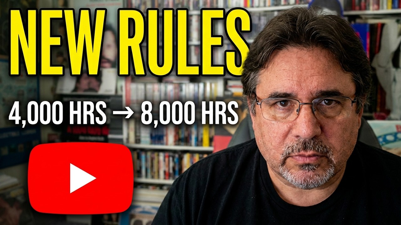 BIG Youtube Changes In 2027! More Watch Hours Required - What Are YOUR Plans???