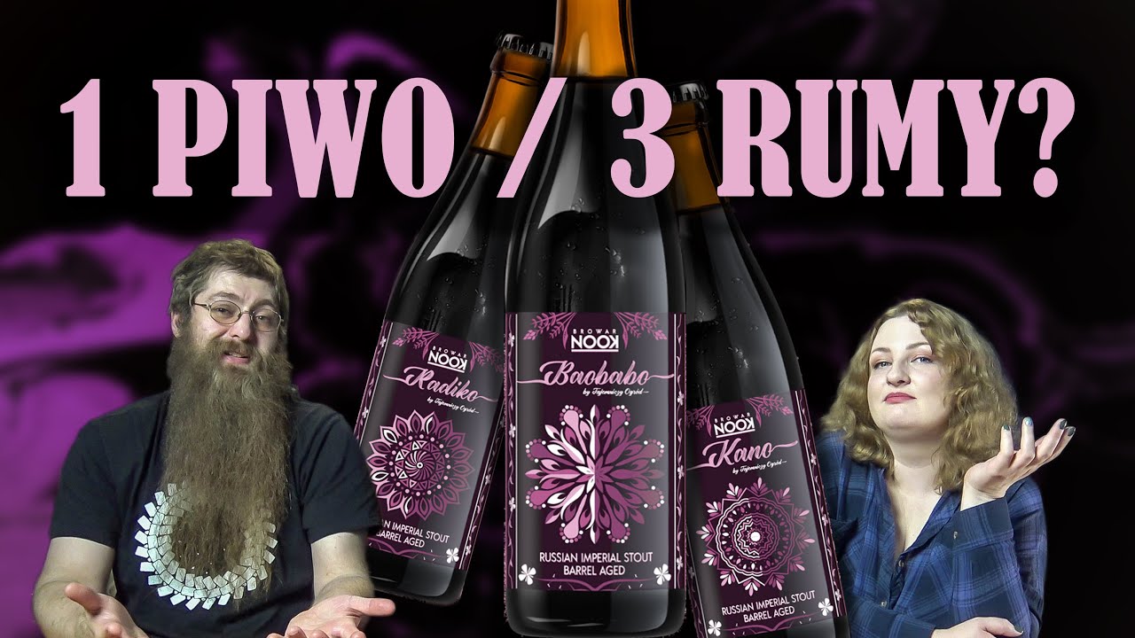 Imperialny stout leżakowany w beczkach po rumie