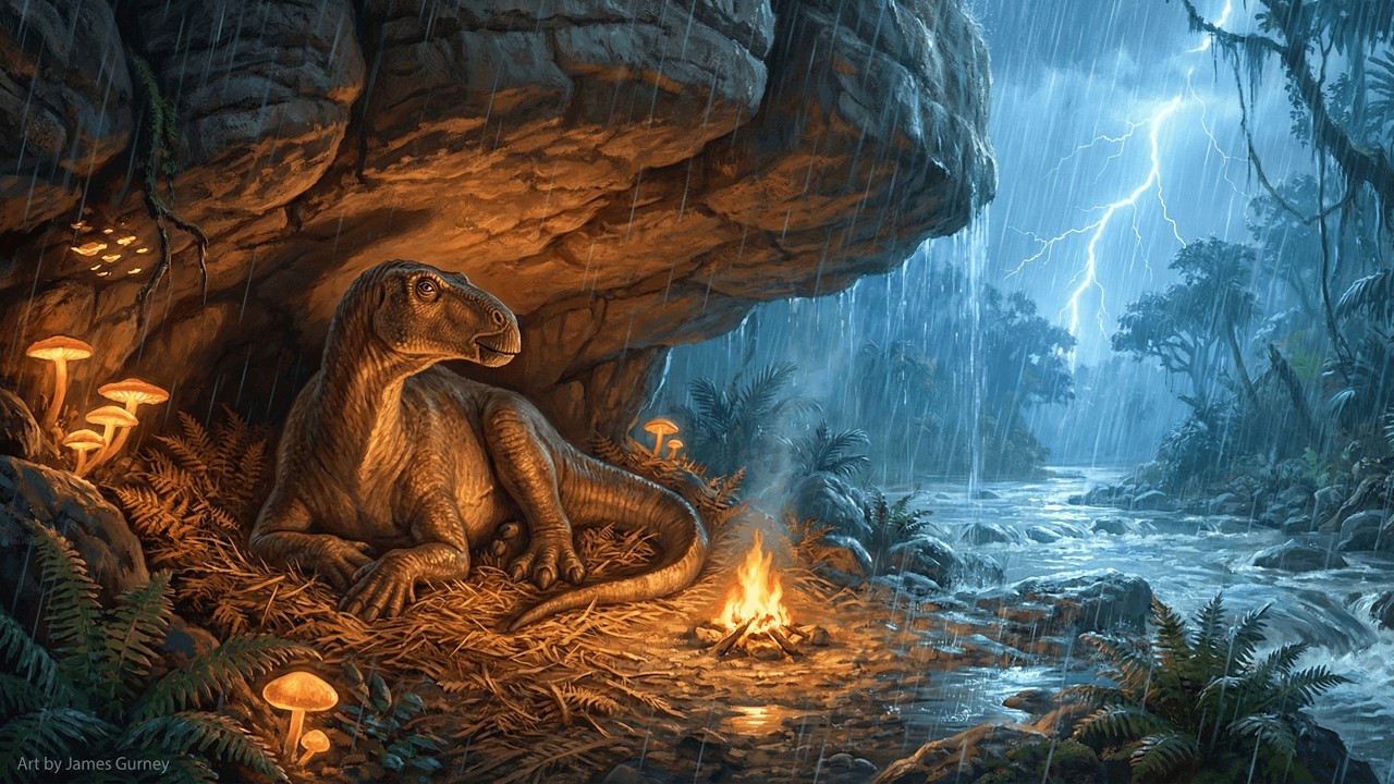 Dinosaur Island - Part 2 | Natural Sounds #dinosaur #adventure #ai #island #asmr