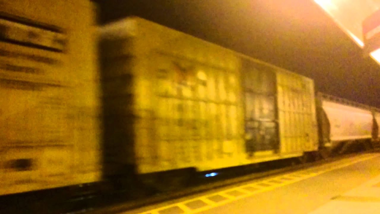 COLD NIGHT! CN 2828 AT GEORGETOWN