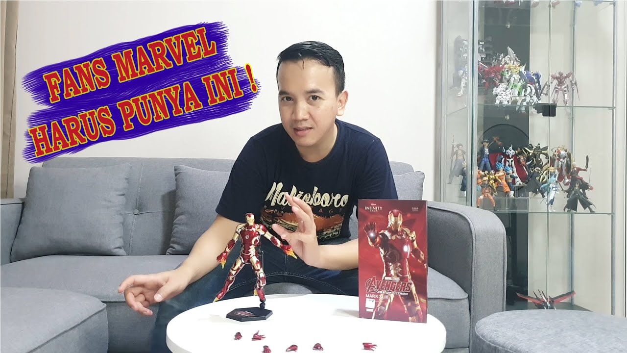 PECINTA IRONMAN WAJIB PUNYA INI !! | UNBOXING & REVIEW ZDTOYS IRONMAN MARK 43