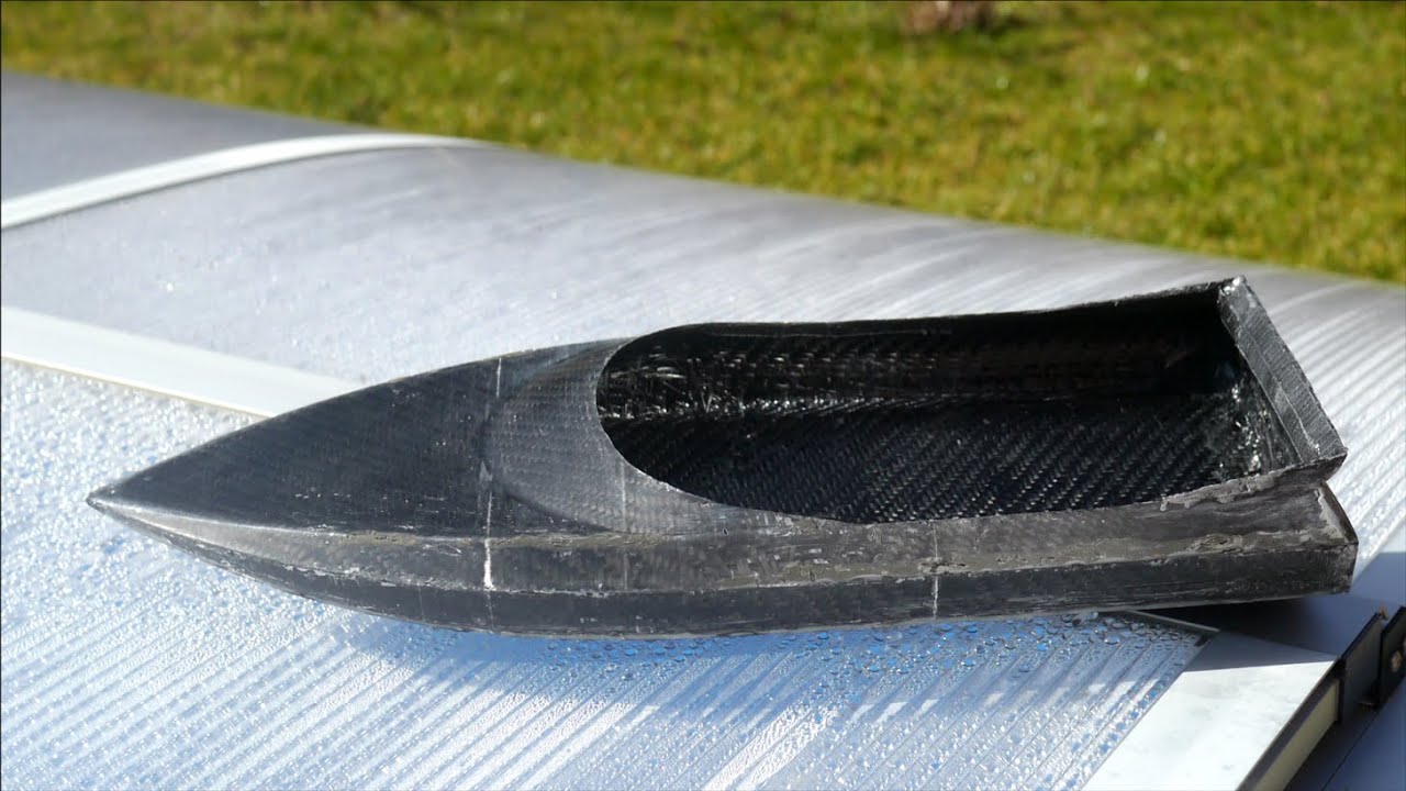 Making Carbon Fiber Hull for RC Jetsprint Boat