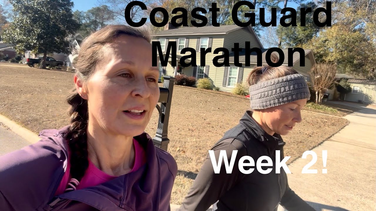 Week 2 Coast Guard Marathon Training | Building Toward Sub-4 