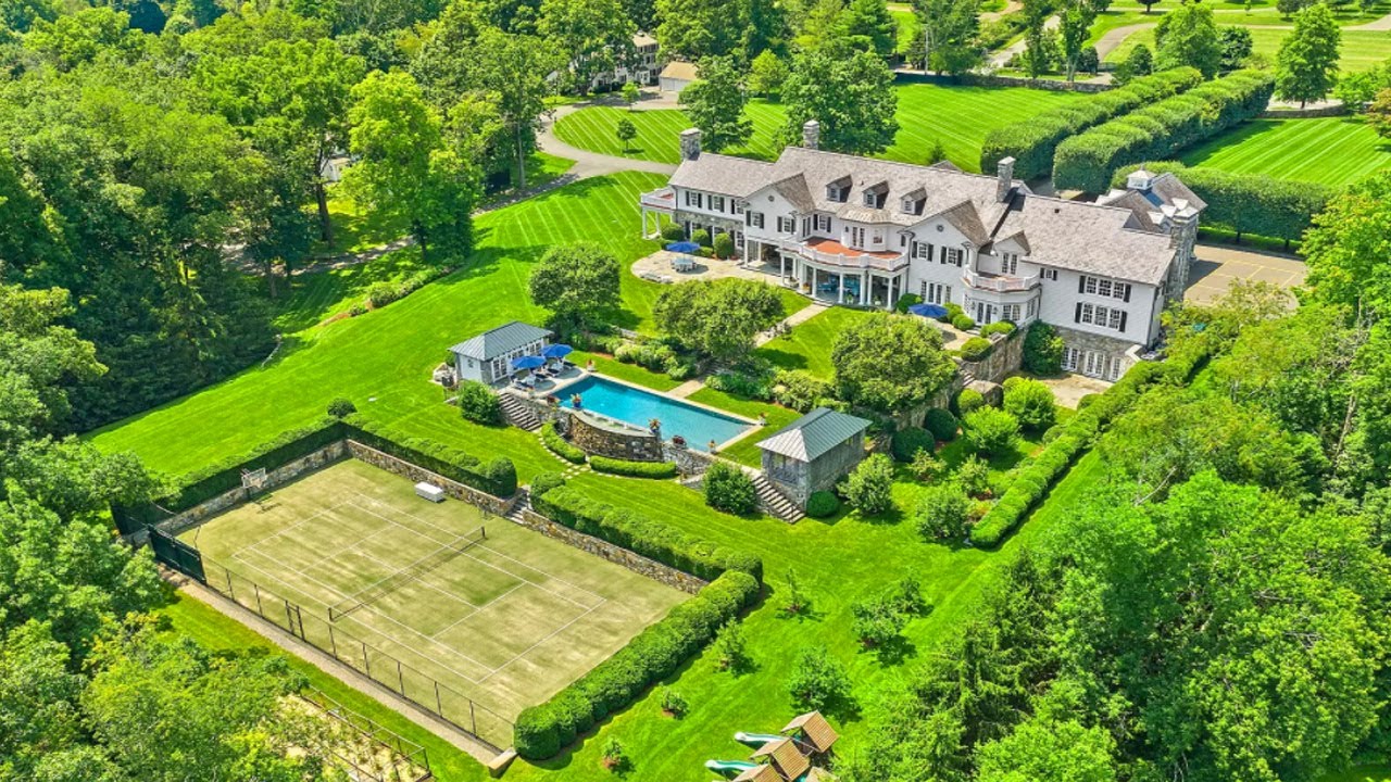 Luxury mega mansion in Connecticut for $ 25,500,000 | House tour