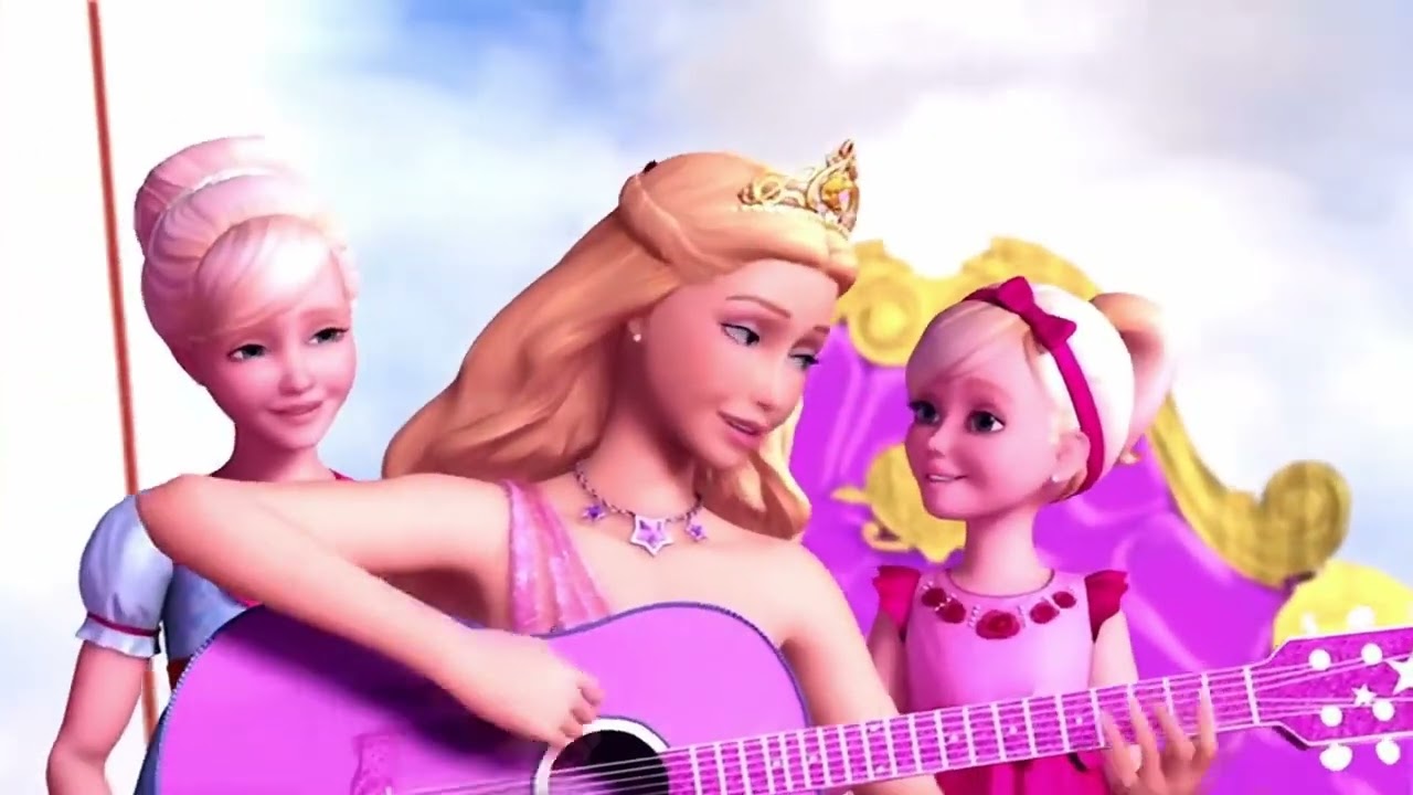 Barbie: The Princess & the Popstar Look How High We Can Fly reversed