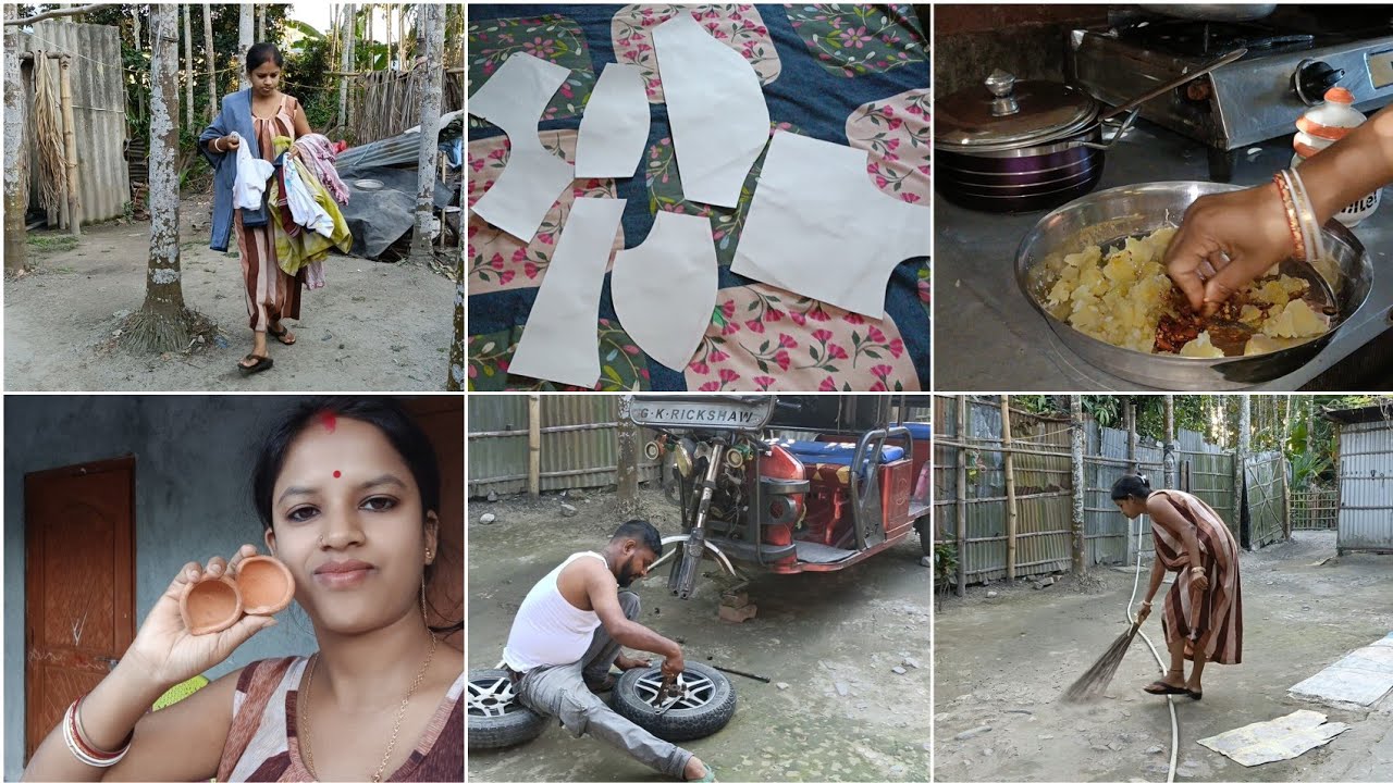 आज चाची ने मुझे ब्लाउज का Pharma बना दिया, village lifestyle vlog |village daily life vlog Indian 