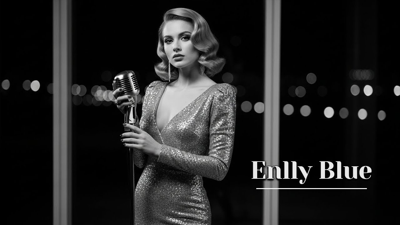 Enlly Blue - Midnight Streets | 1950s Soul Blues (Lonely Road Blues, Sax & Heartfelt Vocals)