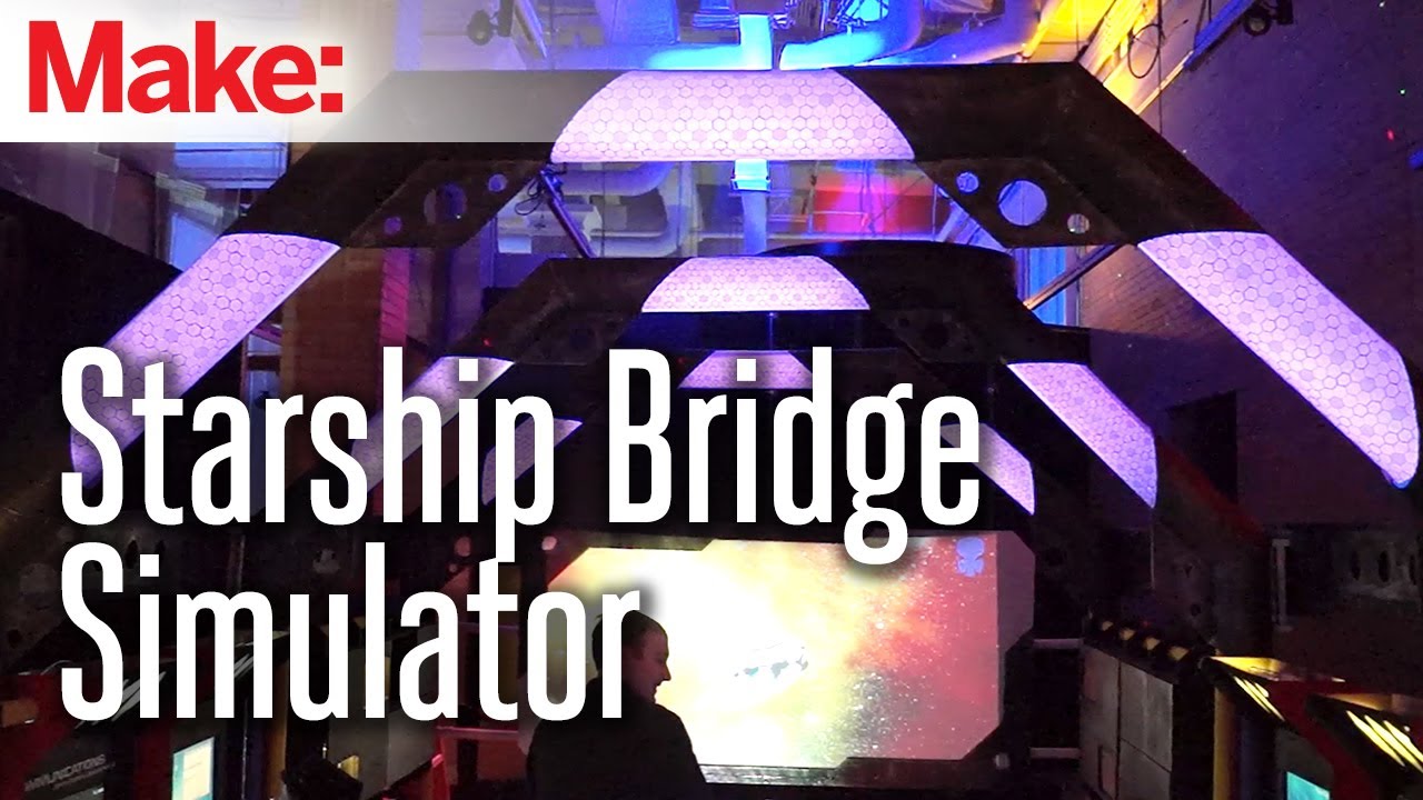 Starship Bridge Simulator at Maker Faire Kansas City