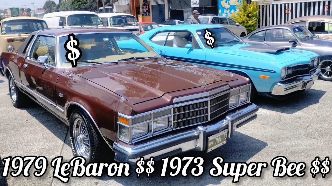 1979 LeBaron $$$ en Venta, 1973 Super Bee $$$ en Venta. Bazar de la Carcacha.