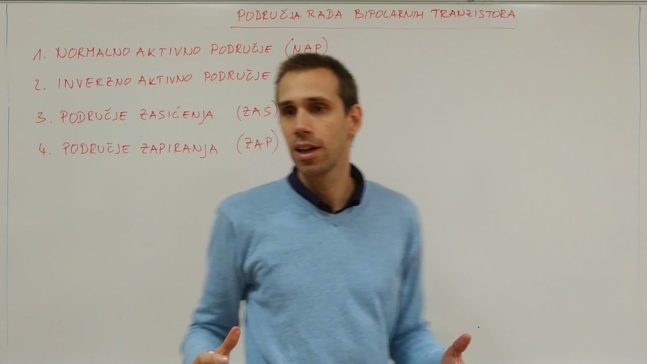 Područja rada bipolarnih tranzistora