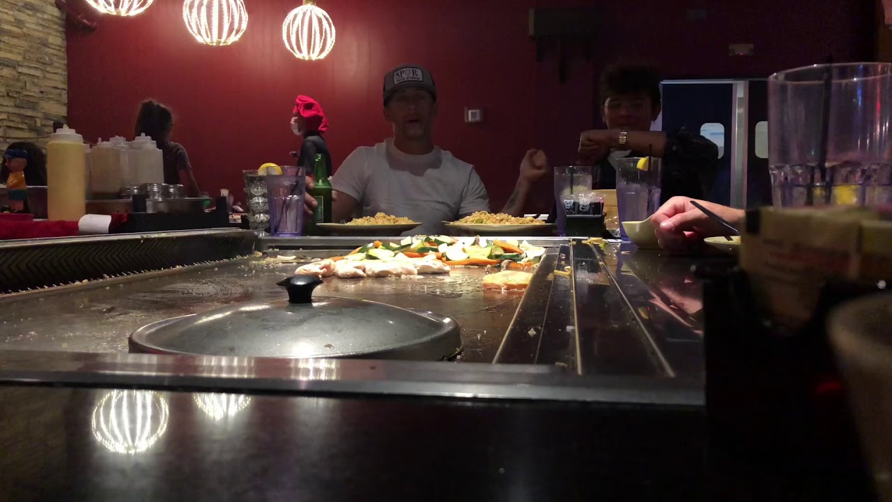 OSAKA| LIVE HIBACHI GRILL | JULIUS VLOG