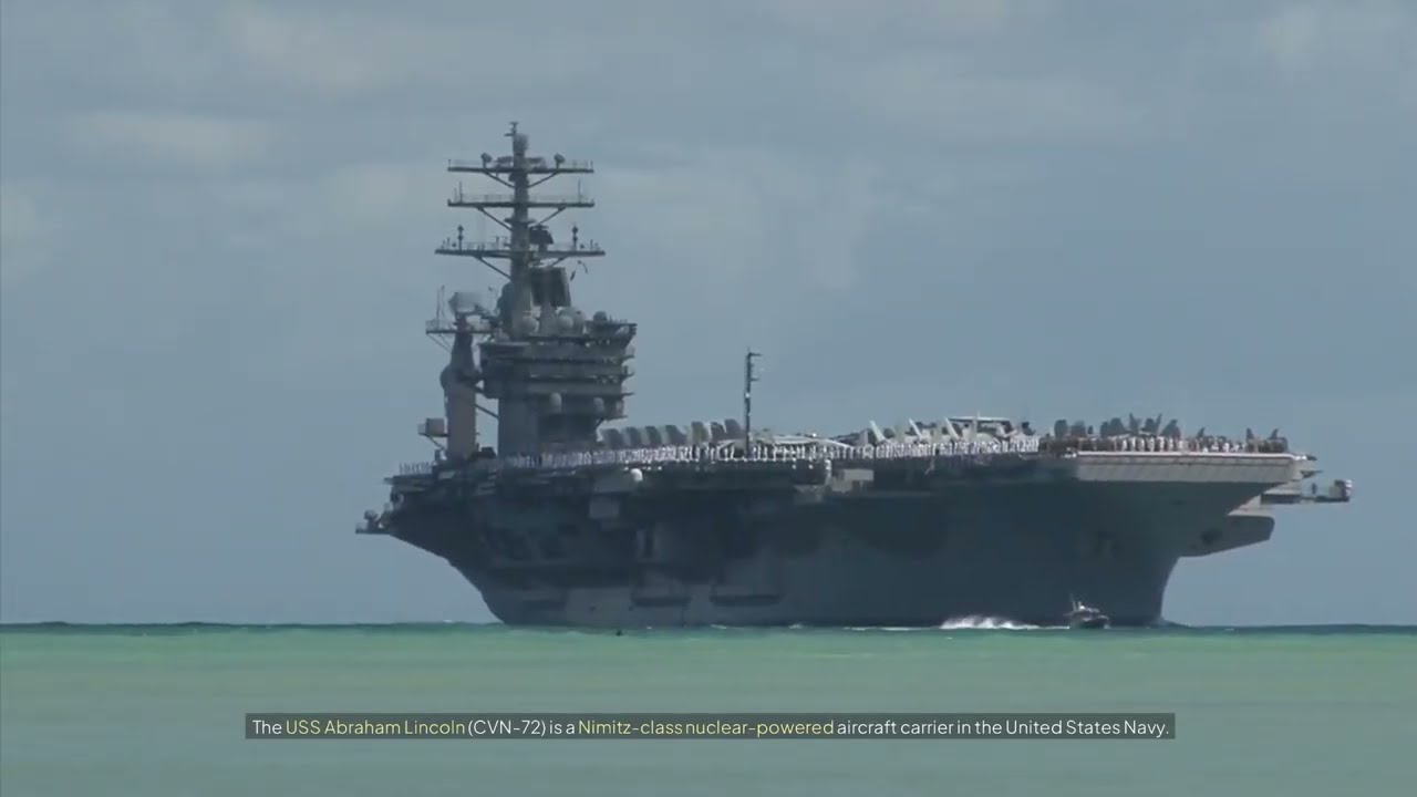 USS Abraham Lincoln Nuclear - Powered Aircraft Carrier | 100,000 Tons
