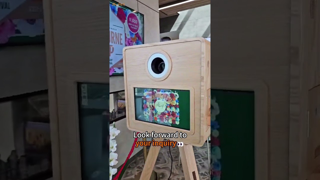 ✨ Light Up Event with Vintage Photo Booth | Capture Moments, Start Earning! 🎉 #photobooth