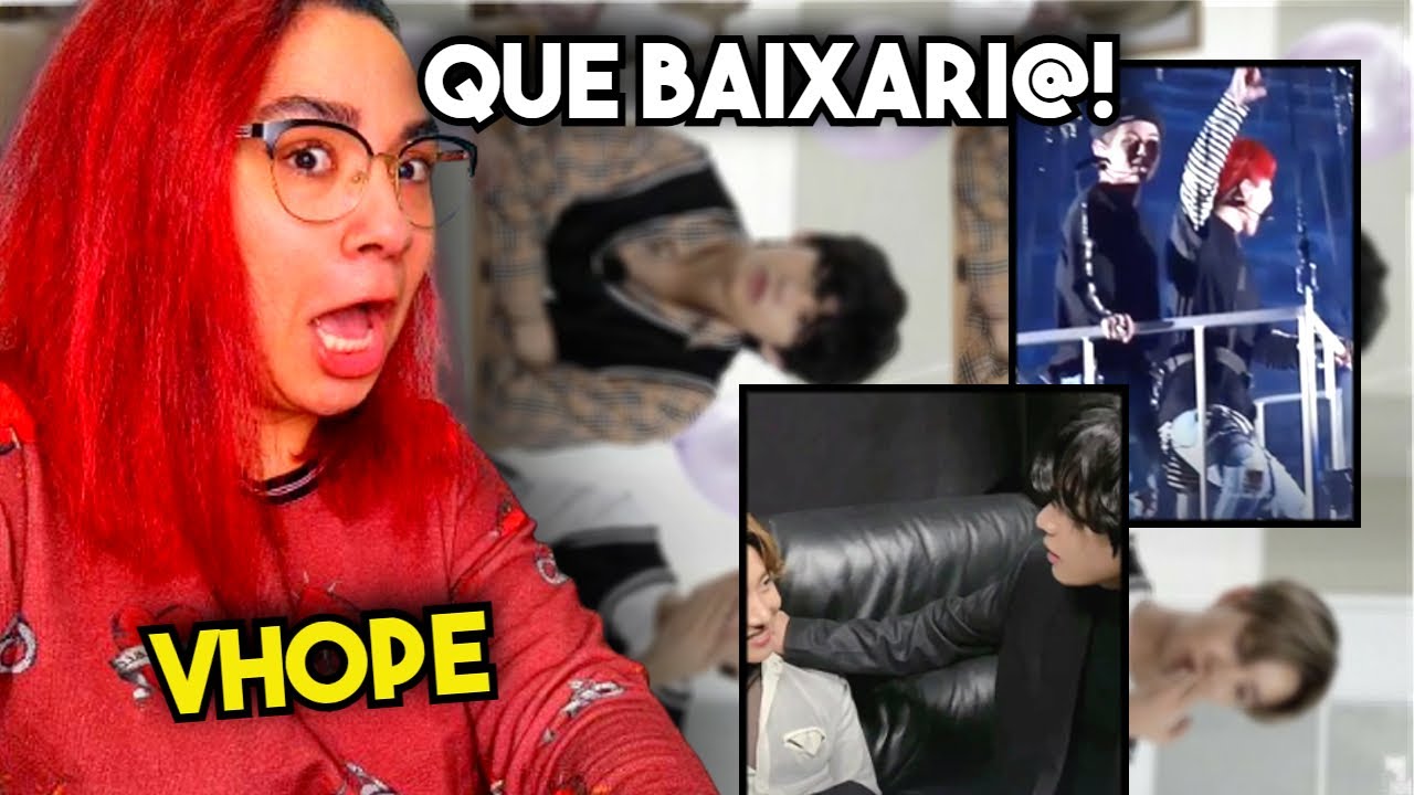 Reagindo EDITS do J-HOPE e V TAEHYUNG (VHOPE)