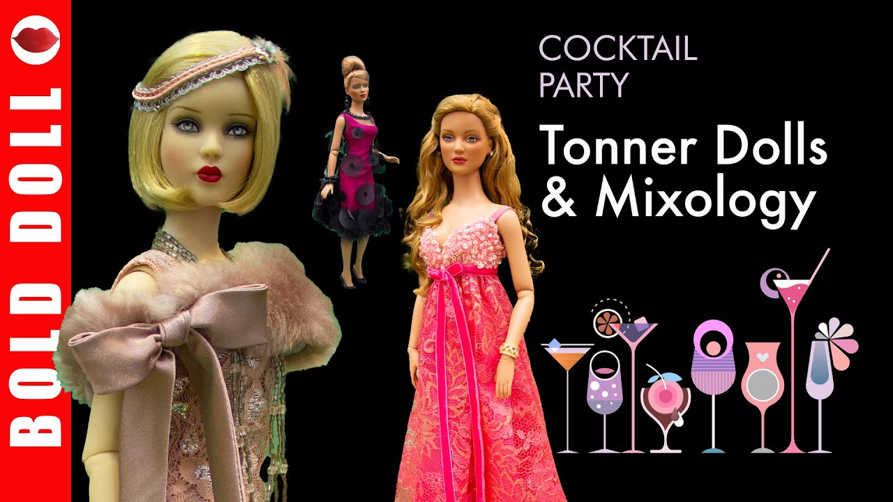 Tonner Dolls & Mixology: A History of the Cocktail Dress. PLUS Bar recipes!