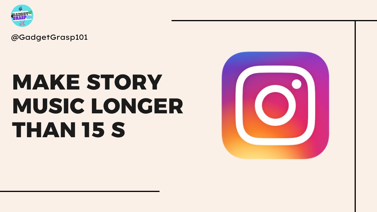 How to Make Instagram Story music longer than 15s
