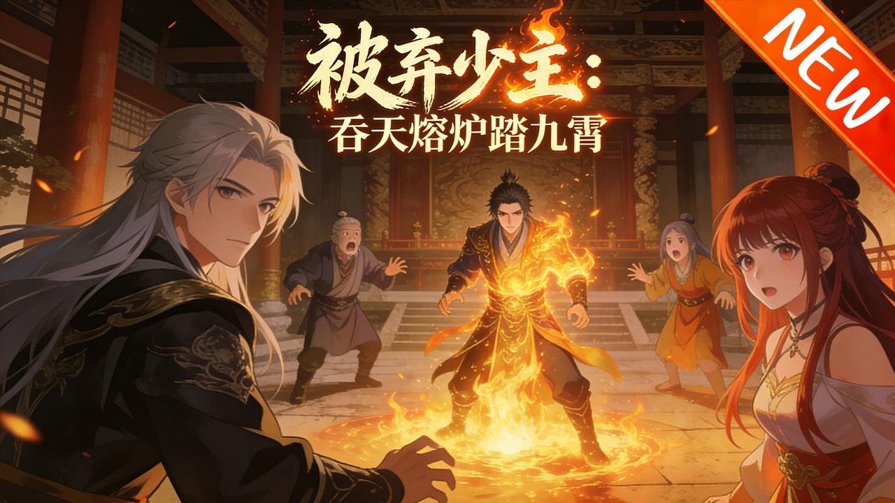 💥【新番上线】《被弃少主：吞天熔炉踏九霄》陈家废物陈凡丹田藏吞天熔炉，能吞噬万物获能量，废柴逆袭，脚踏仇敌，终走向武道巅峰！#战斗 #斗破动漫 #逆袭 #动漫