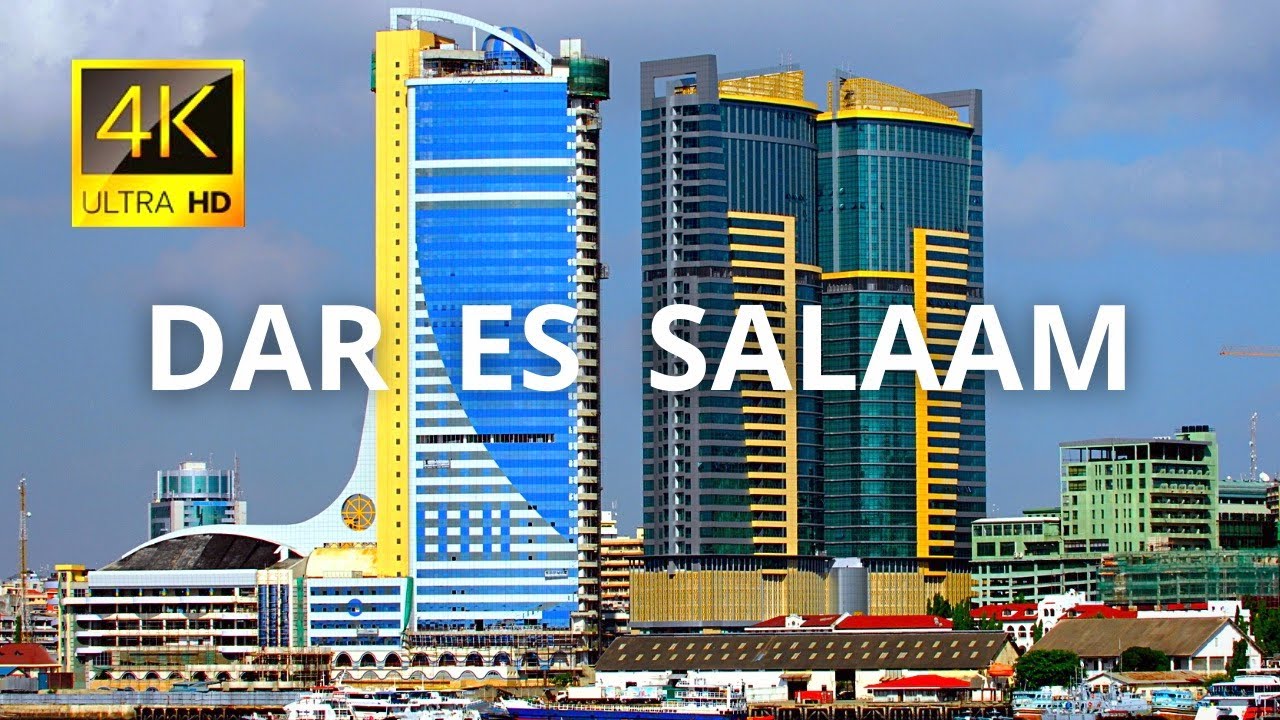 Dar es Salaam, Tanzania 🇹🇿 in 4K 60FPS ULTRA HD Video by Drone