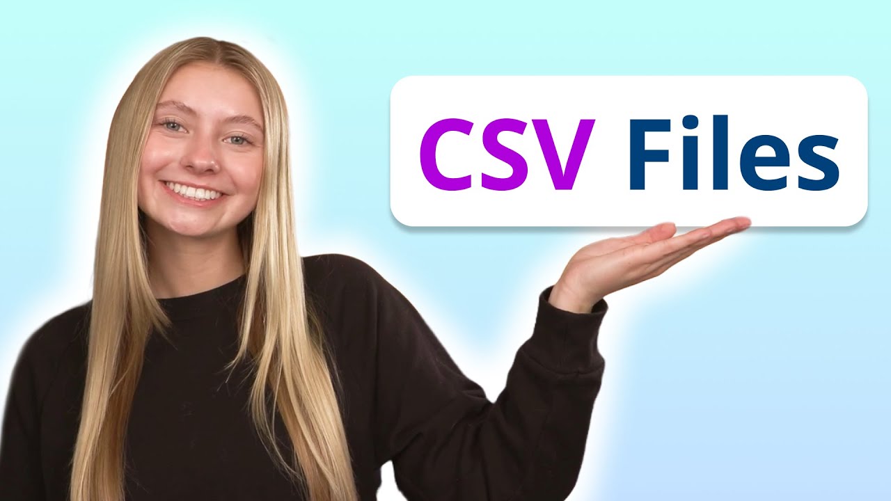 CSV Files - Visually Explained