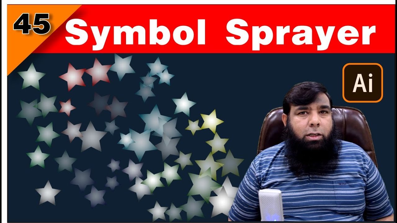 Adobe Illustrator Training - Class 45 - Symbol Sprayer in illustrator.