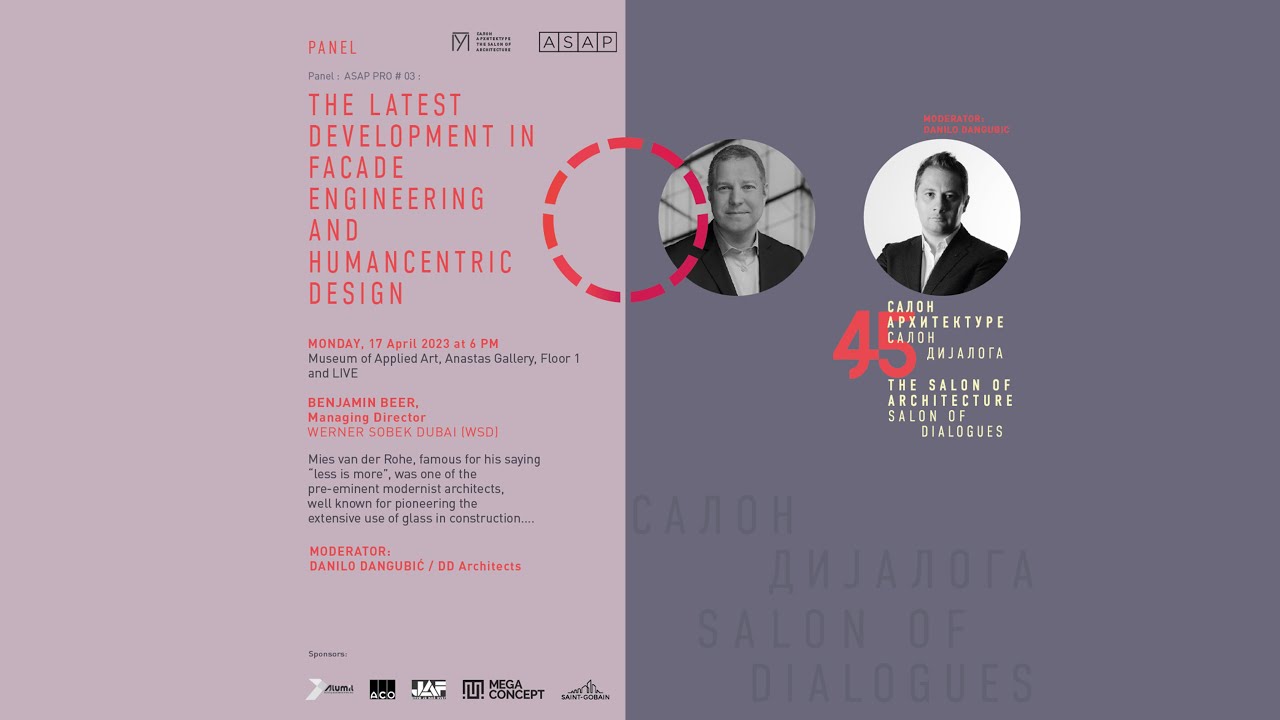 THE LAST DEVELOPMENT IN FACADE ENGINEERING AND HUMANCENTRIC DESIGN - Benjamin Beer