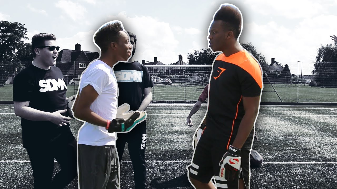 GOALKEEPER CHALLENGE VS KSI!!!